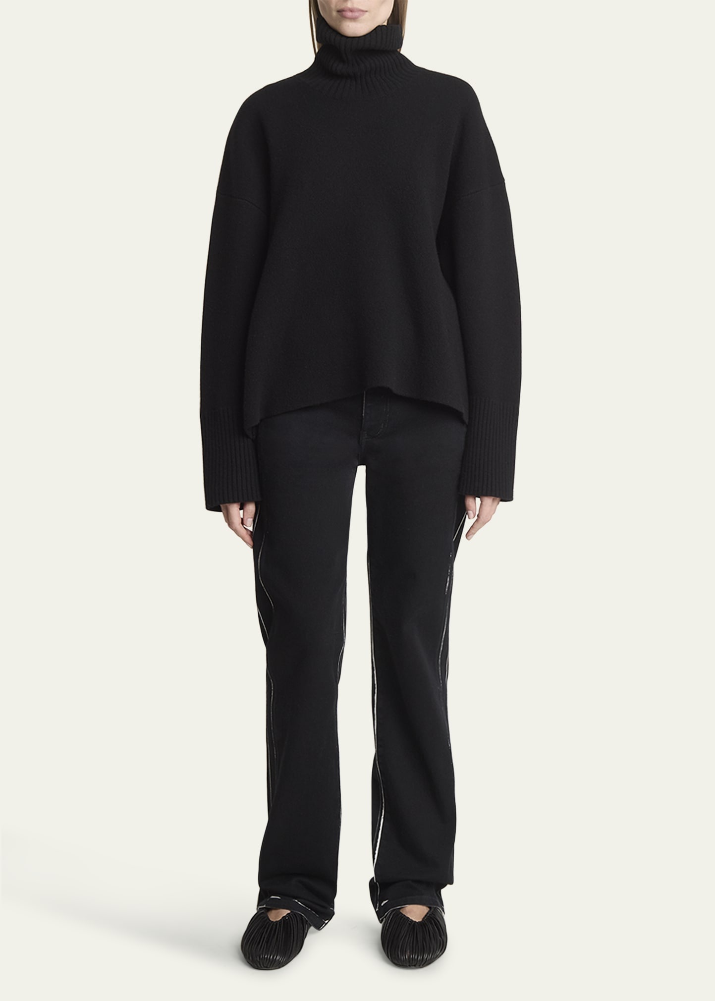 Loft Eco Cashmere Turtleneck Sweater - 2