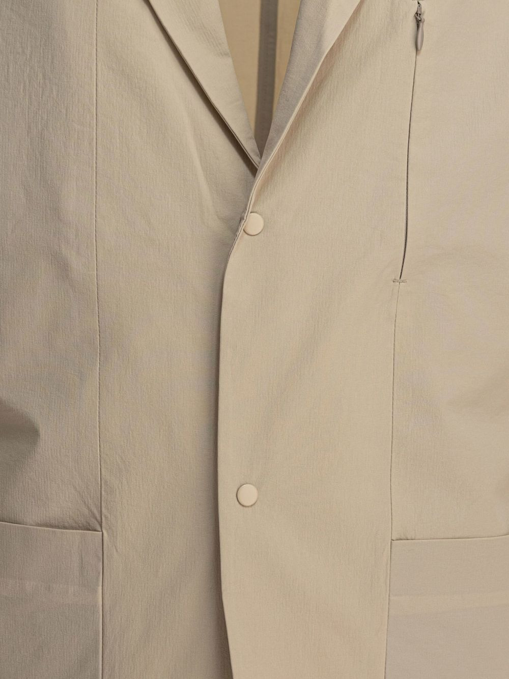 two-button zip-detail blazer - 5