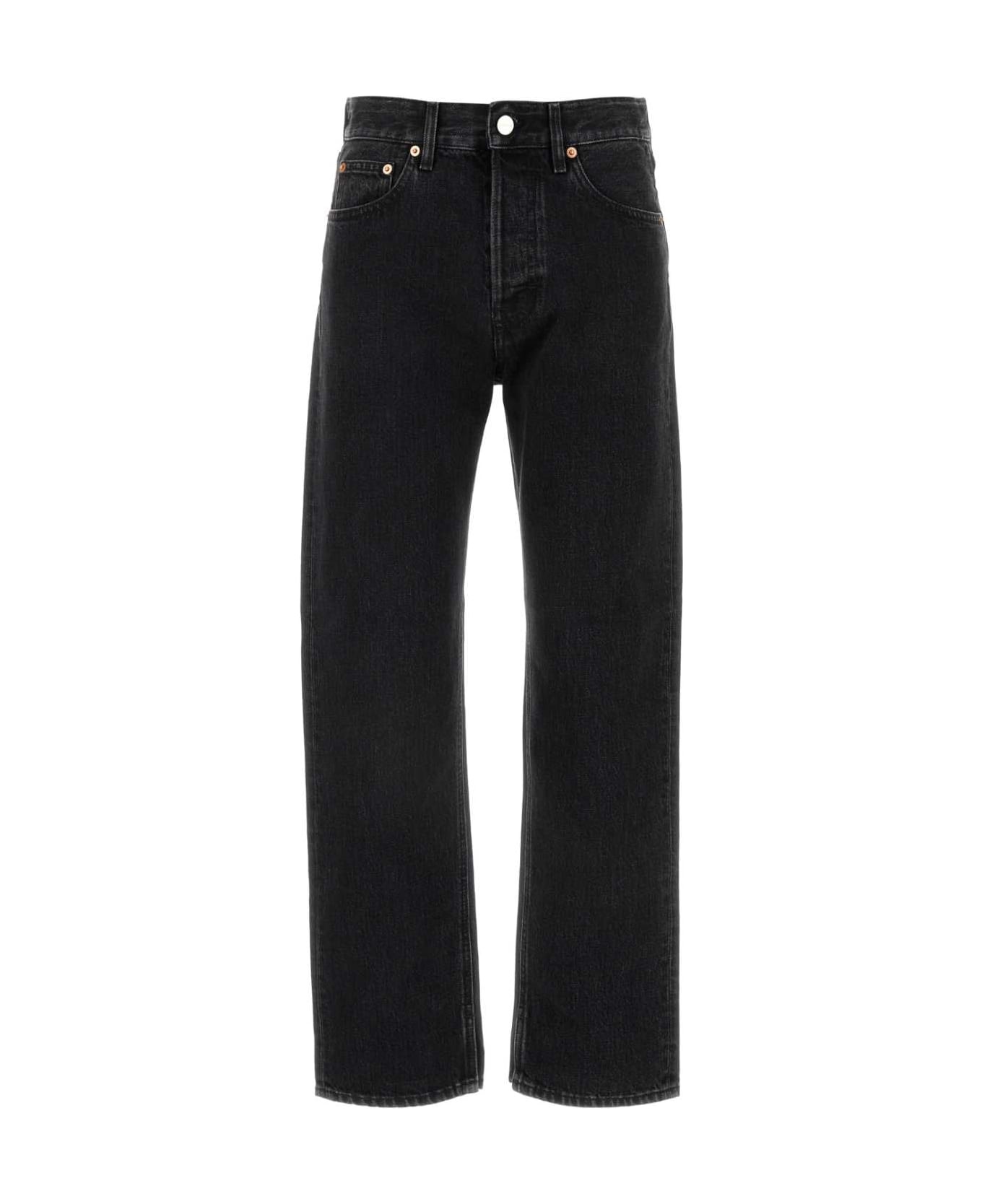 Black Denim Jeans - 1