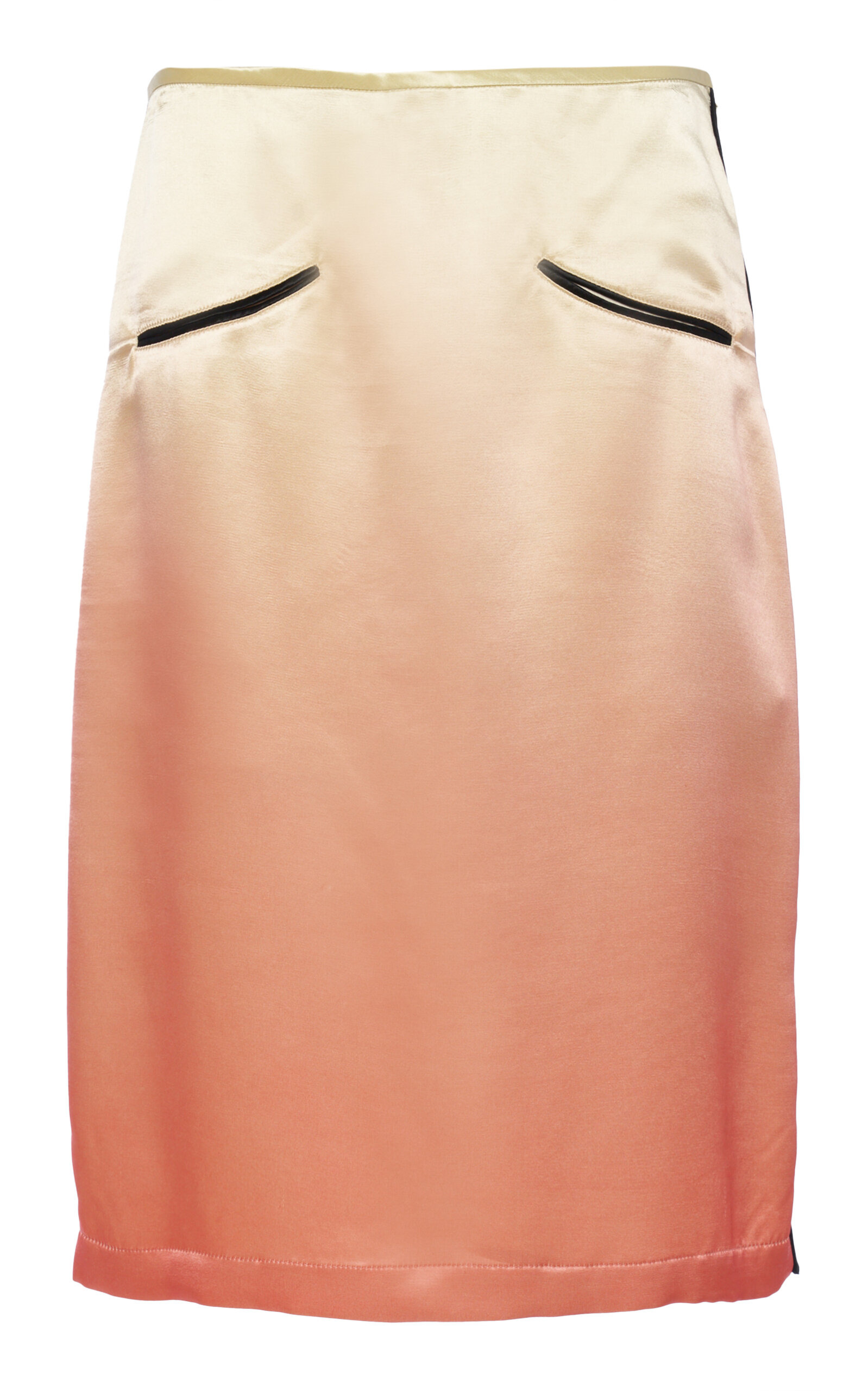 Ombré Satin Midi Skirt multi - 1