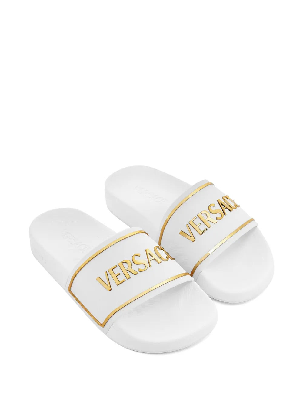 Versace Women Logo-Print Slides - 2