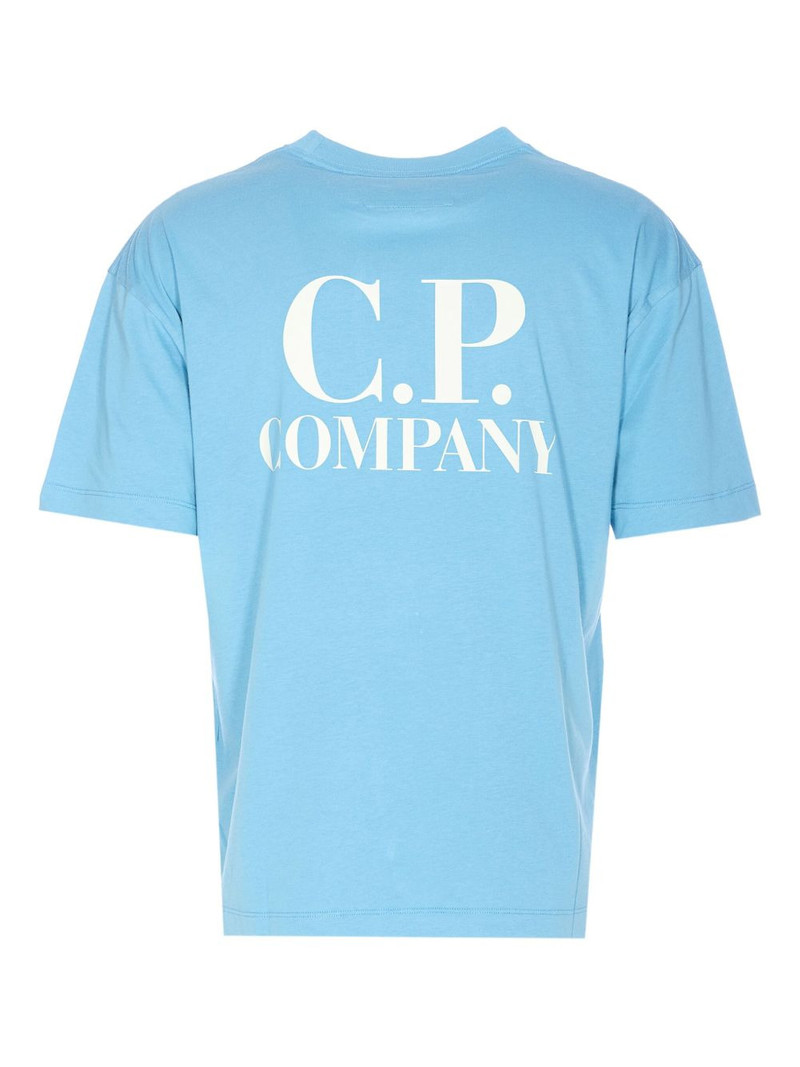 C.P. Company logo-print round-neck T-shirt outlook