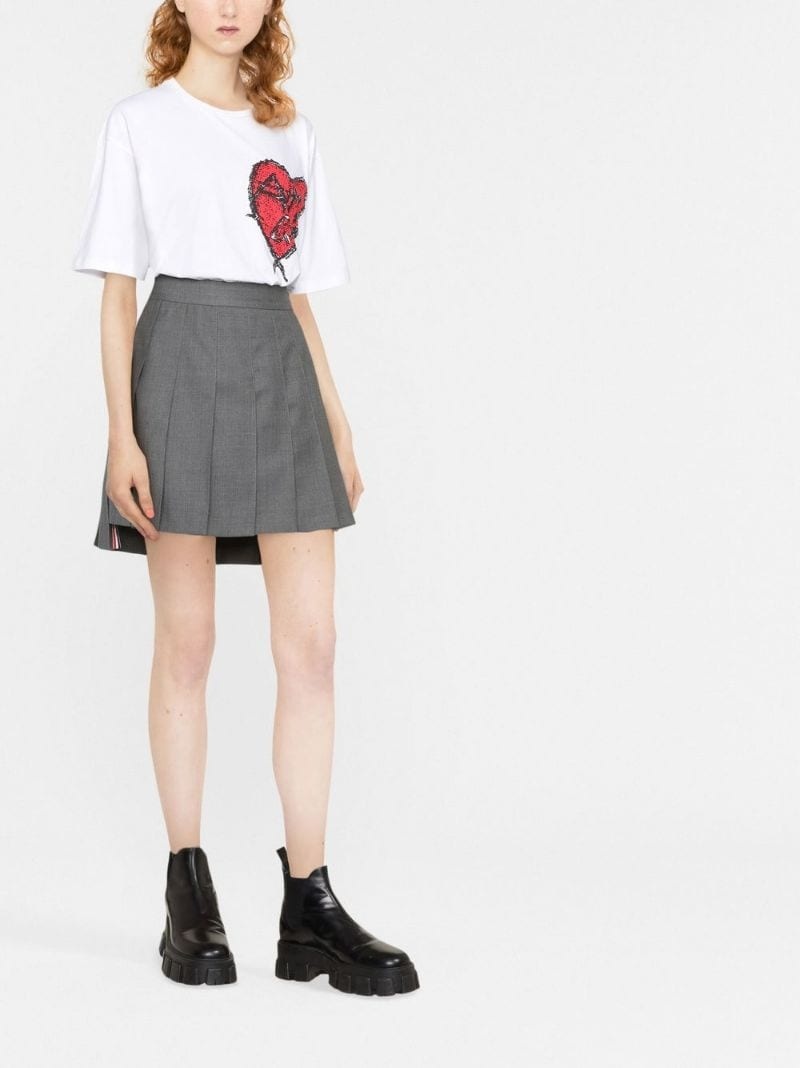 logo-print short-sleeve T-shirt - 2