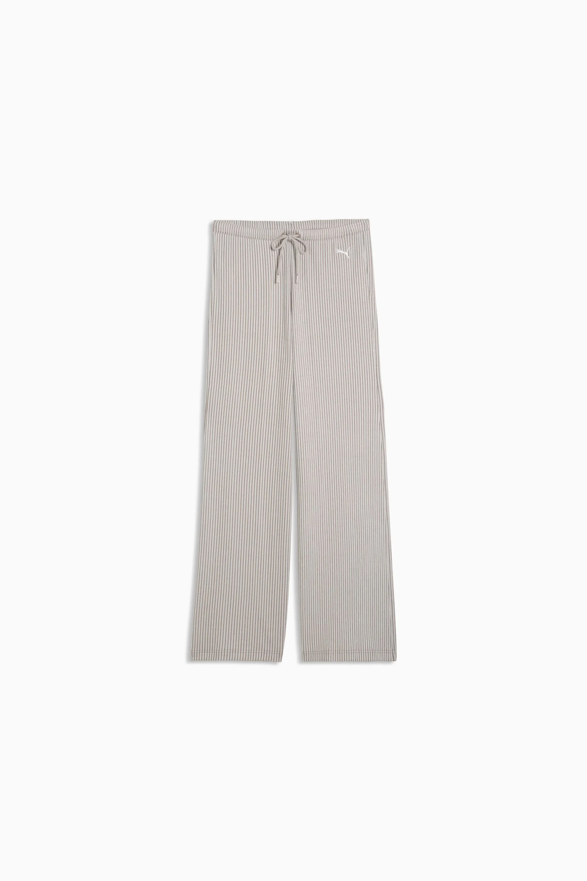 PUMA Essentials Women's Ribbed Wide Leg Pants - 1