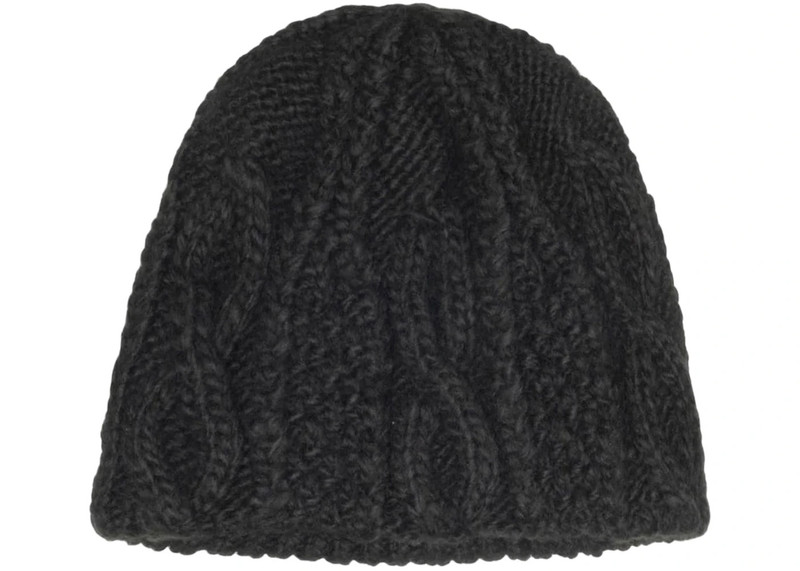 Stüssy Stussy Cable Knit Skullcap Black outlook