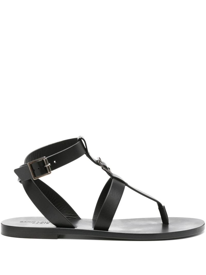 buckled leather sandals 1
