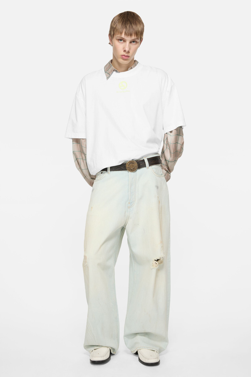 Acne Studios Logo t-shirt - Optic White outlook