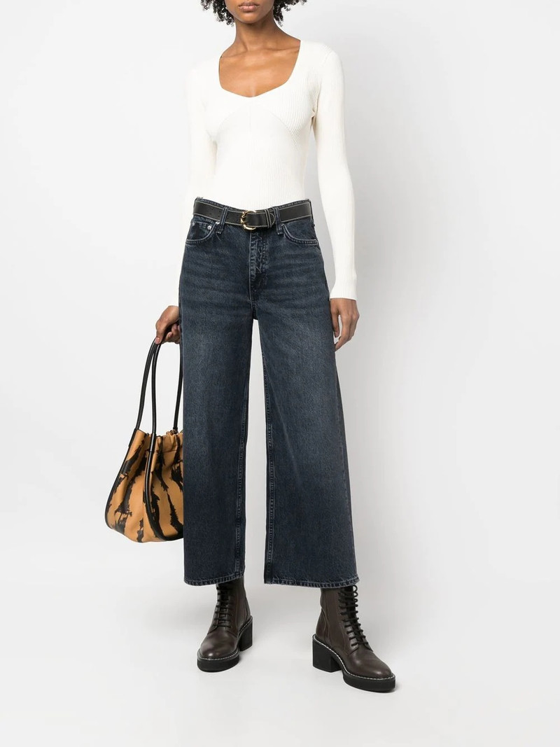rag & bone V-neck long-sleeved T-shirt outlook