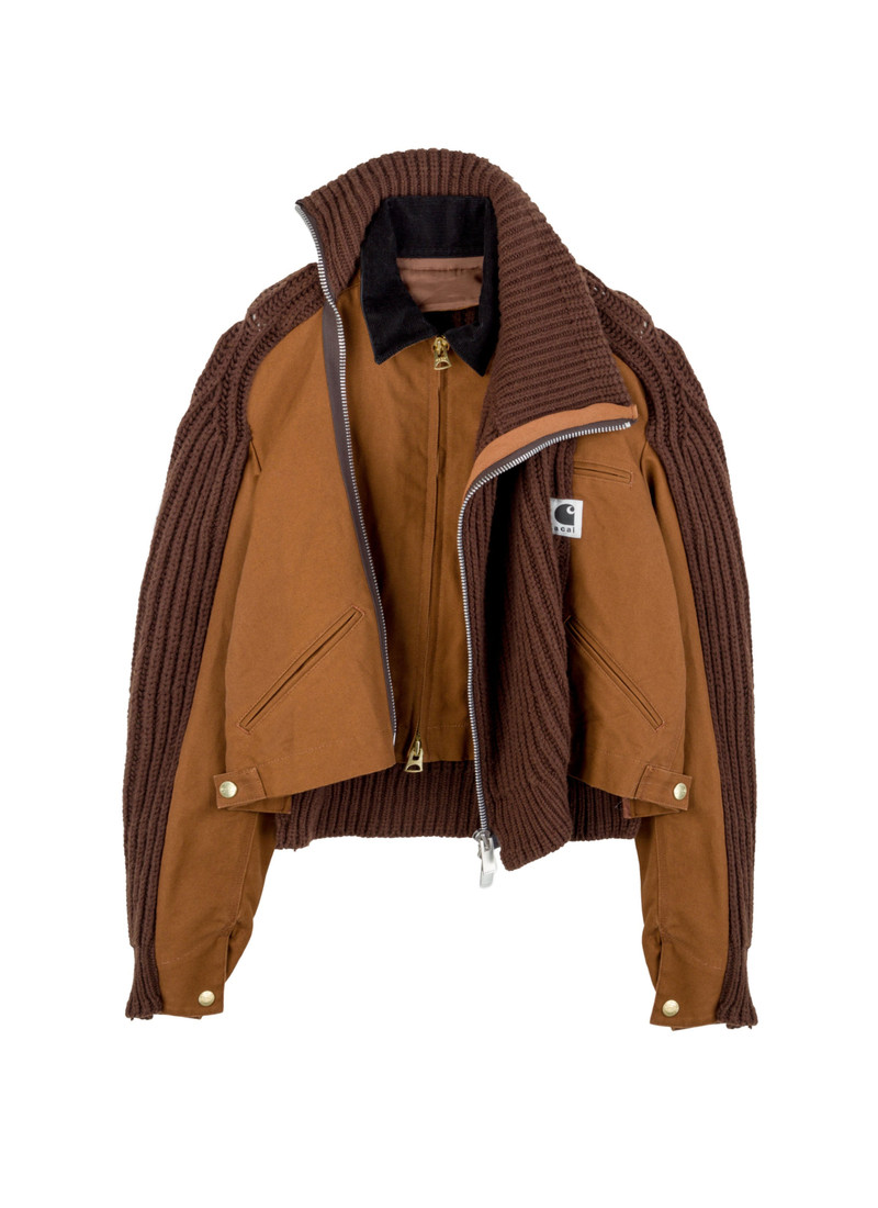 Carhartt WIP Duck x Wool Knit Blouson 1