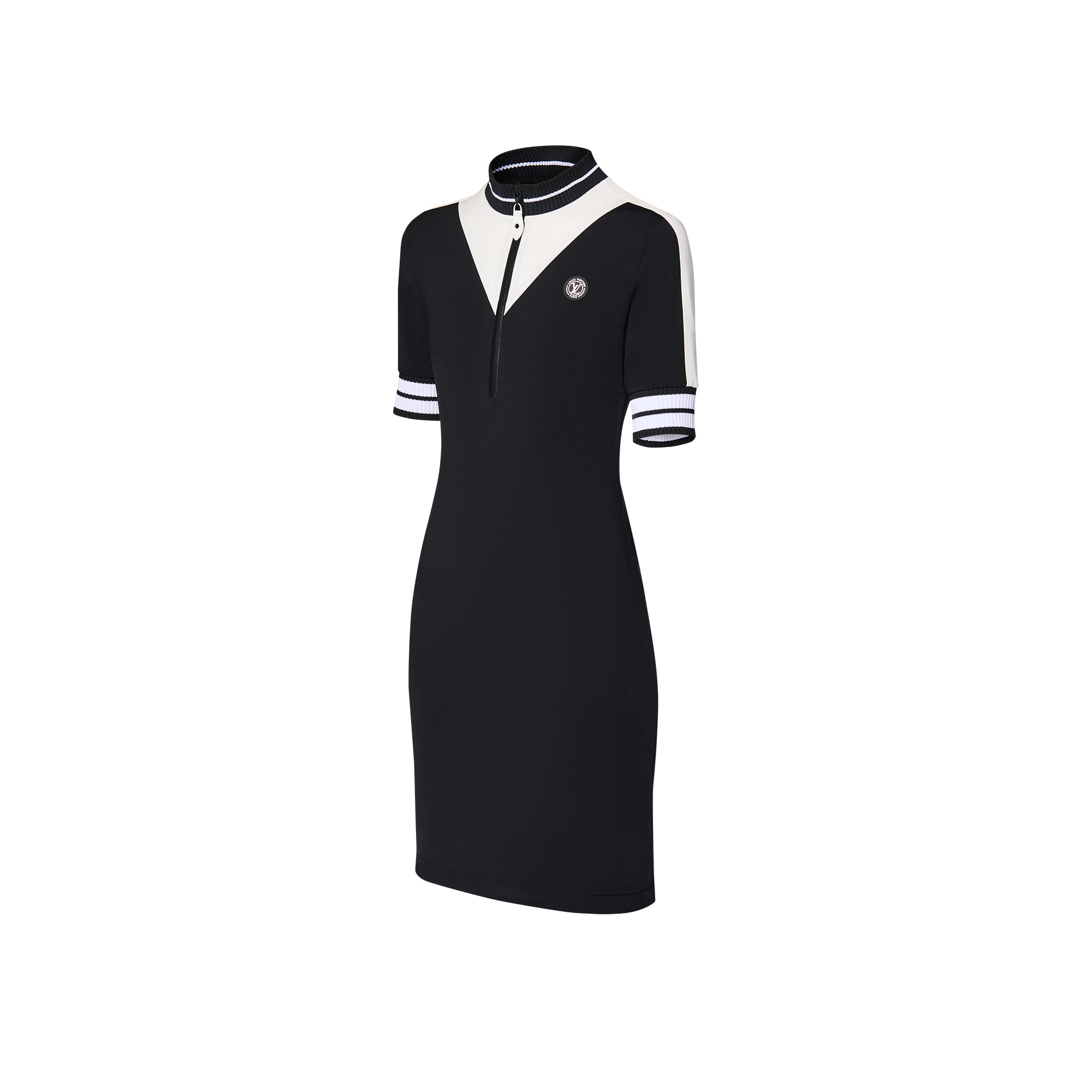Graphic Technical Jersey Dress - 2