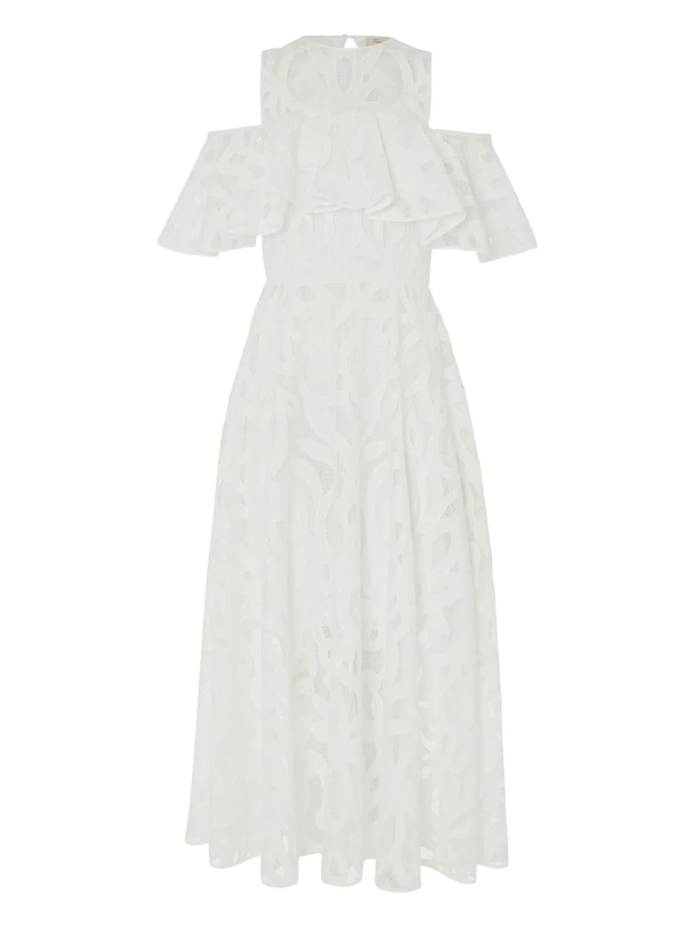 Louis off-shoulder lace dress - 1