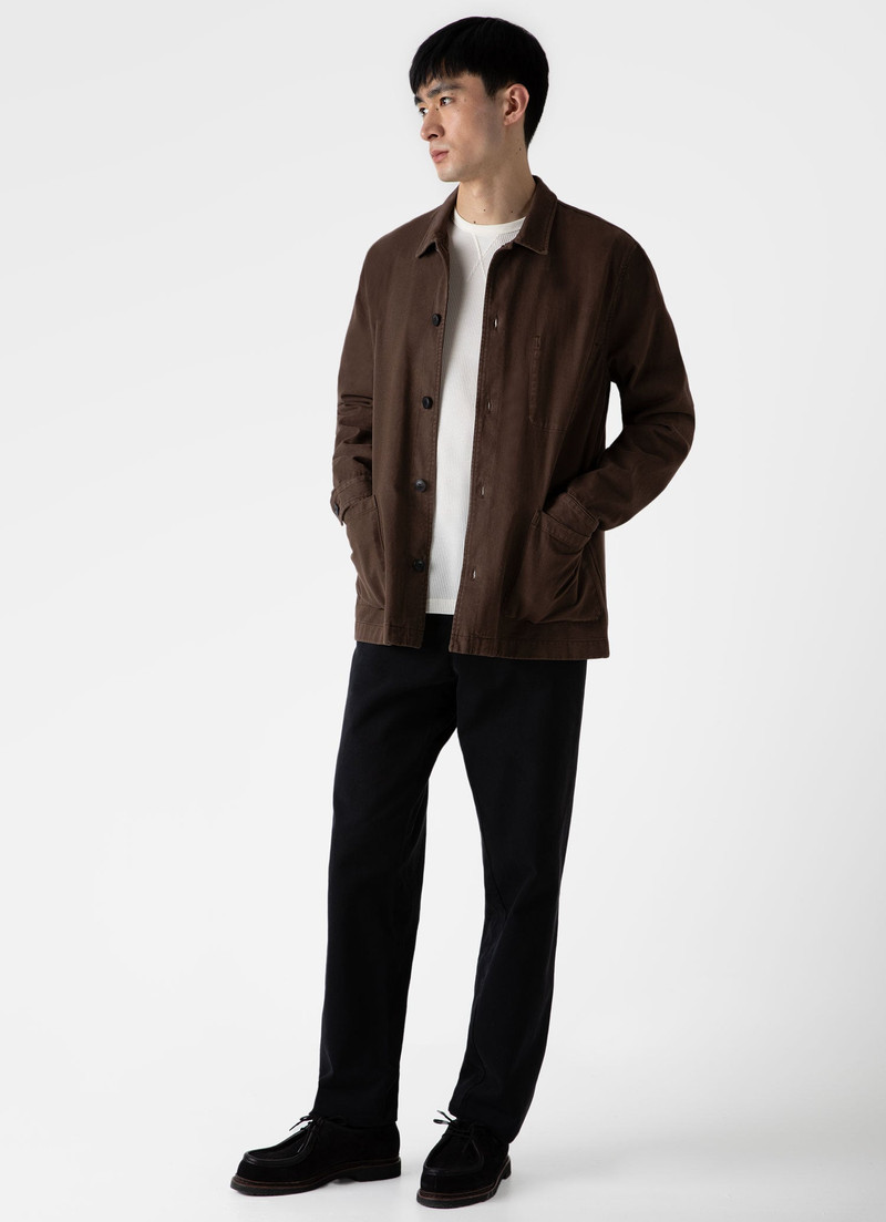 Sunspel Long Sleeve Waffle T‑shirt outlook