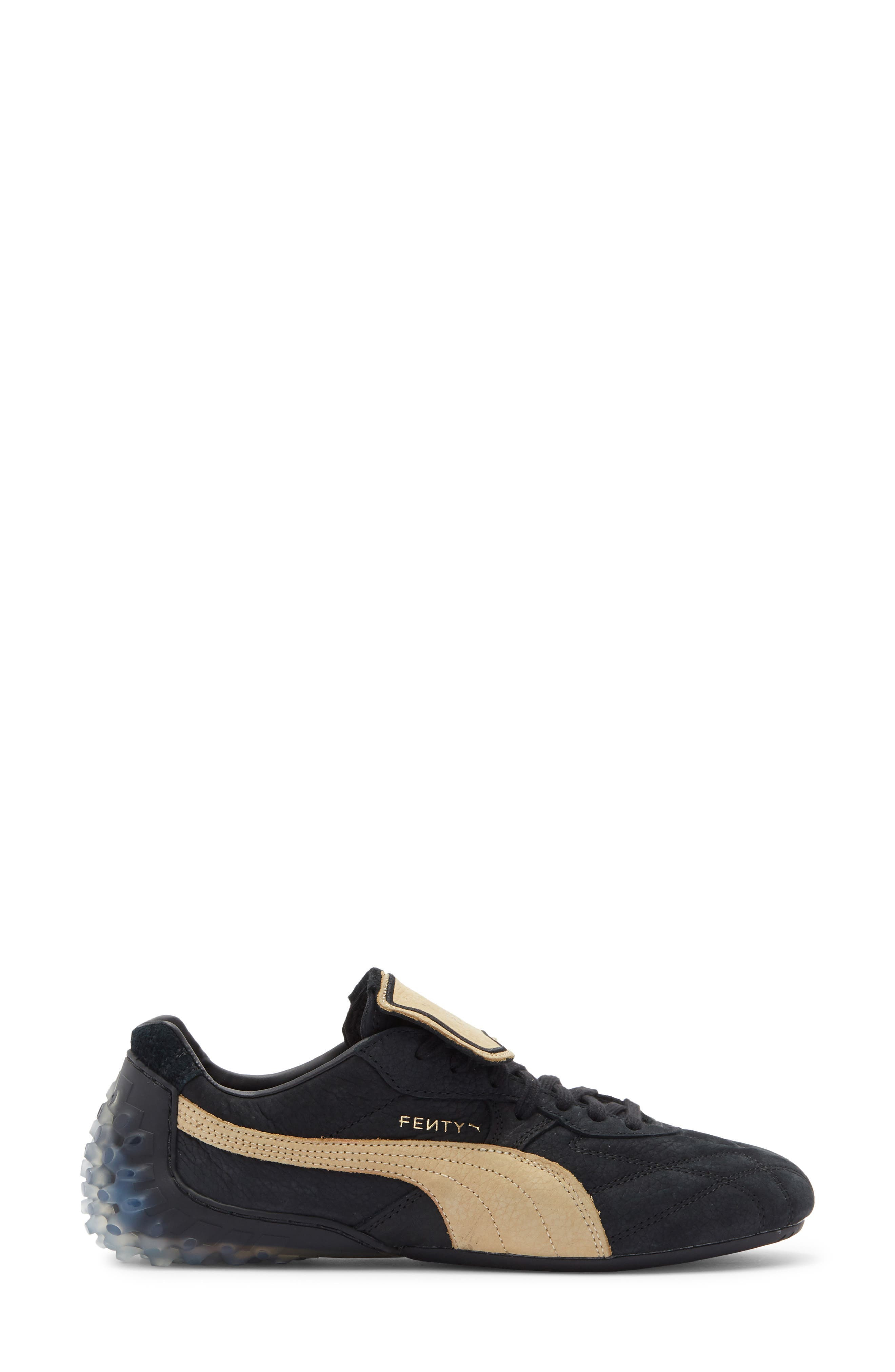PUMA x FENTY Avanti LS Sneaker in Puma Black-Prairie Tan at Nordstrom - 3