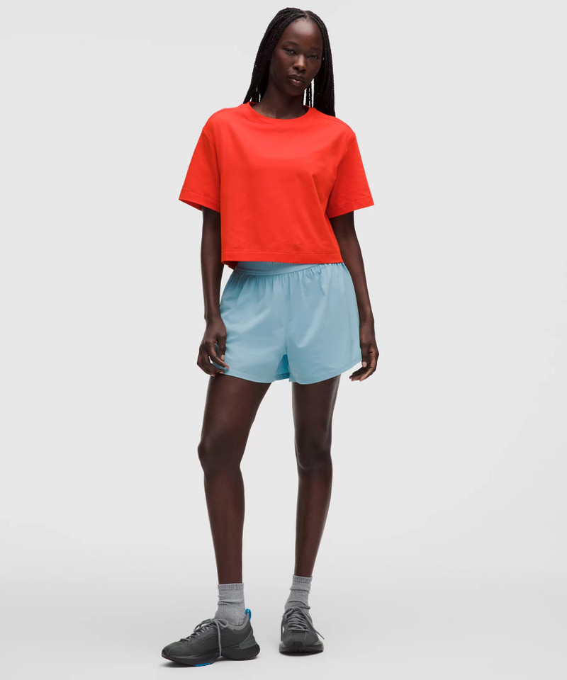 lululemon All Yours Organic Cotton Cropped T-Shirt outlook