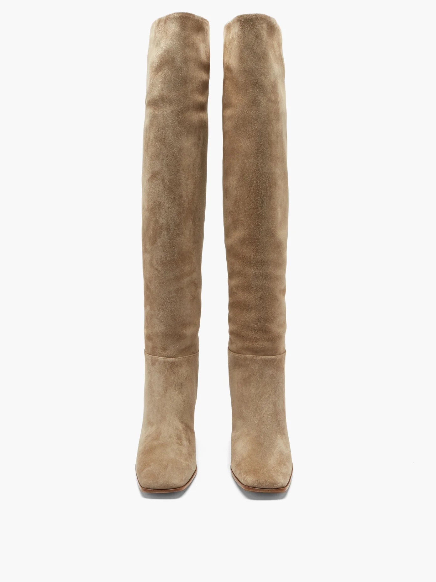 Hynde 85 suede knee-high boots - 5