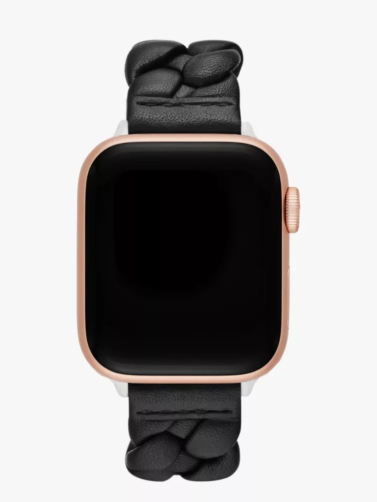 Braided Leather 38-49mm Band For Apple Watch® - 1