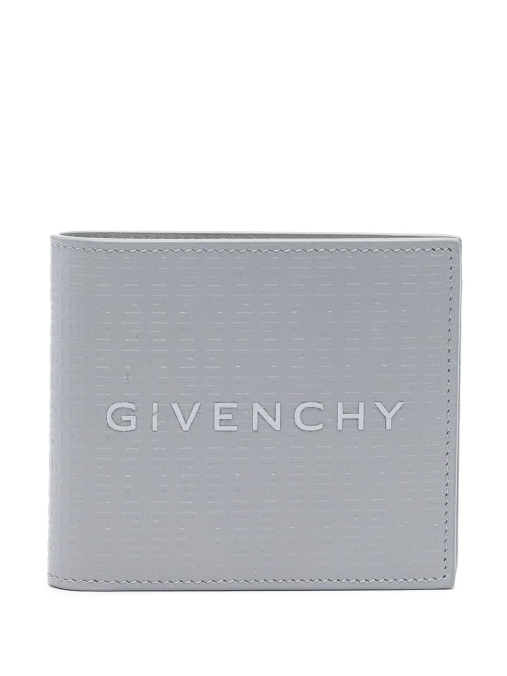 4G-embossed bi-fold wallet - 1