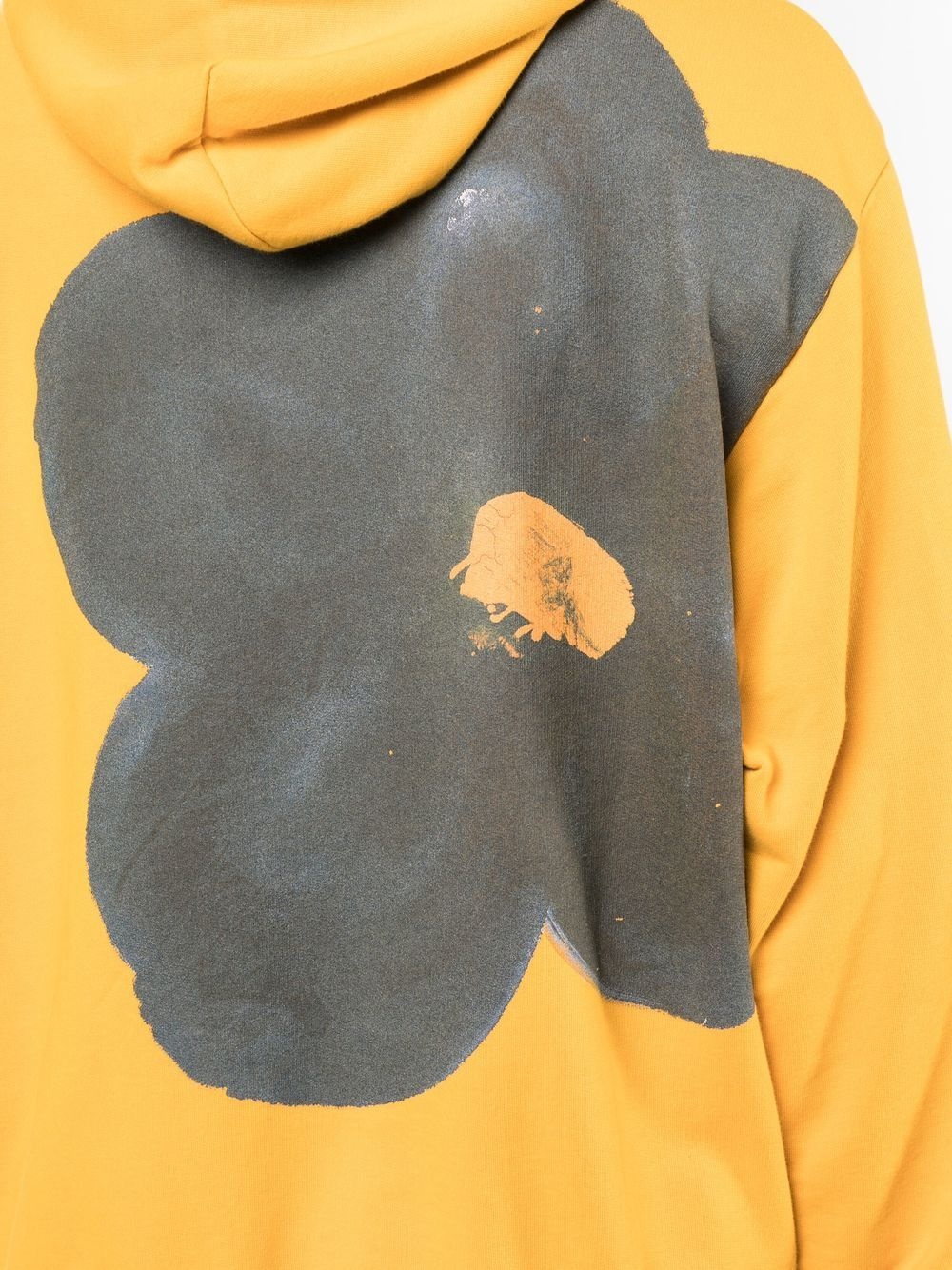 graphic-print cotton hoodie - 5