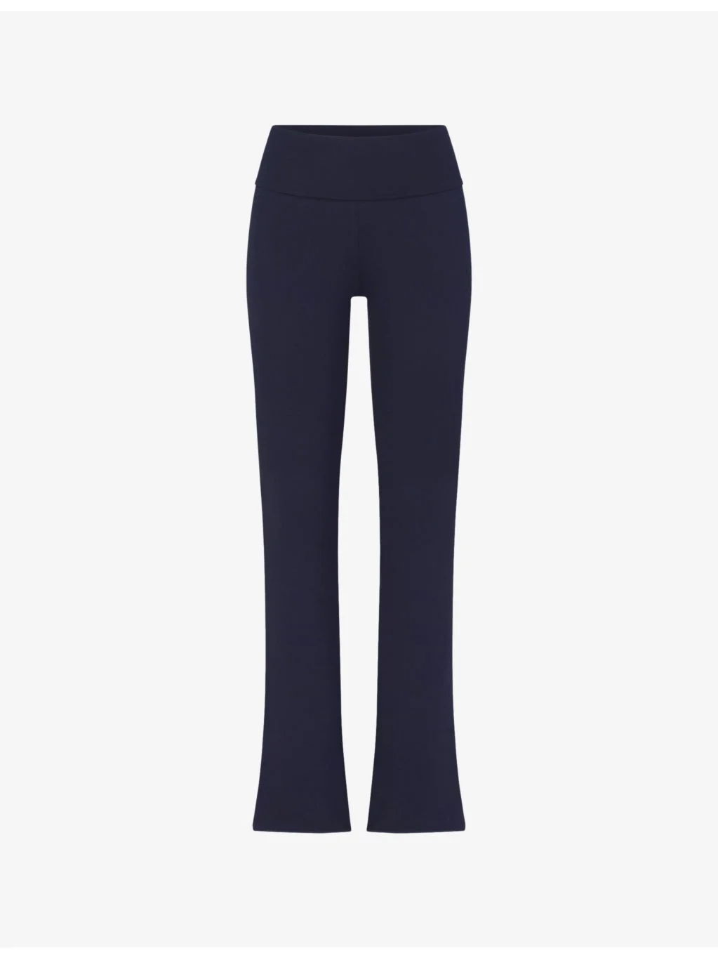 Foldover Cotton-Jersey Trousers - 1