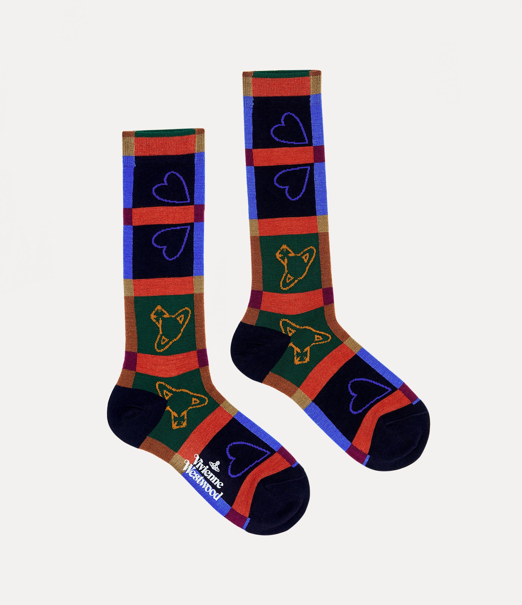 HEARTS AND ORBS SOCKS - 2