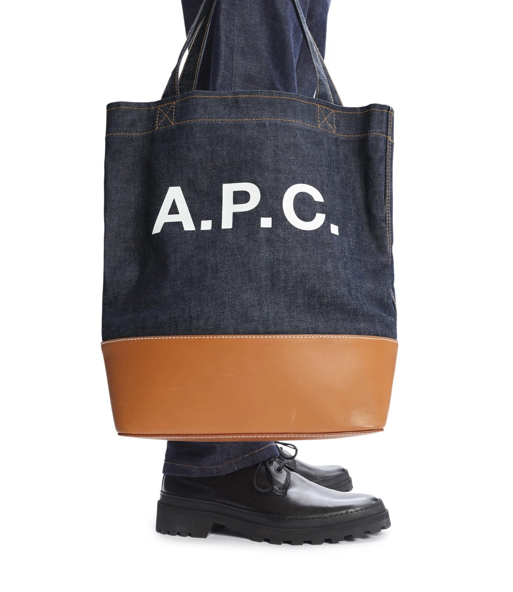 A.P.C. Axelle Logo Tote Bag