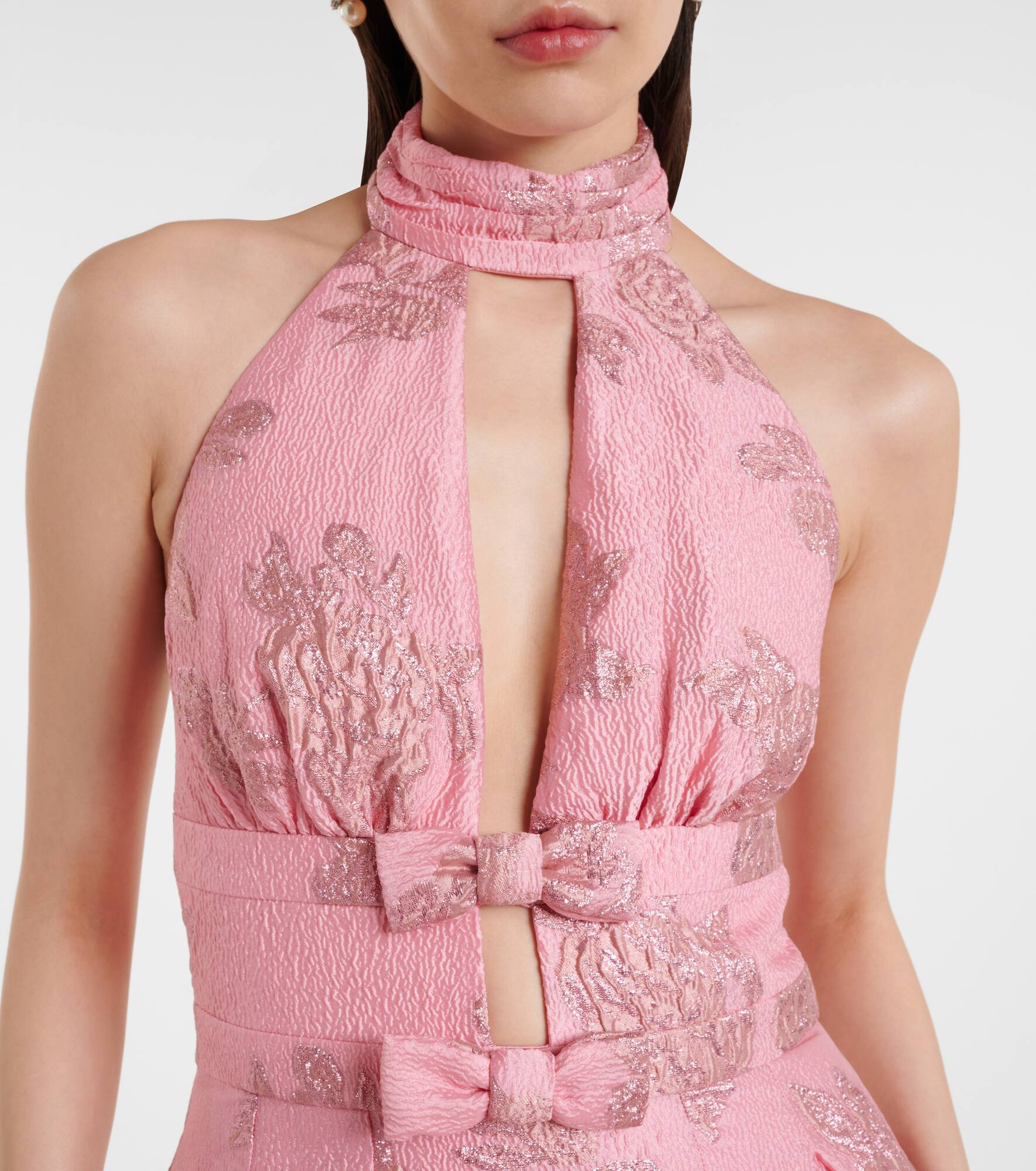 Benette brocade cocktail dress - 4