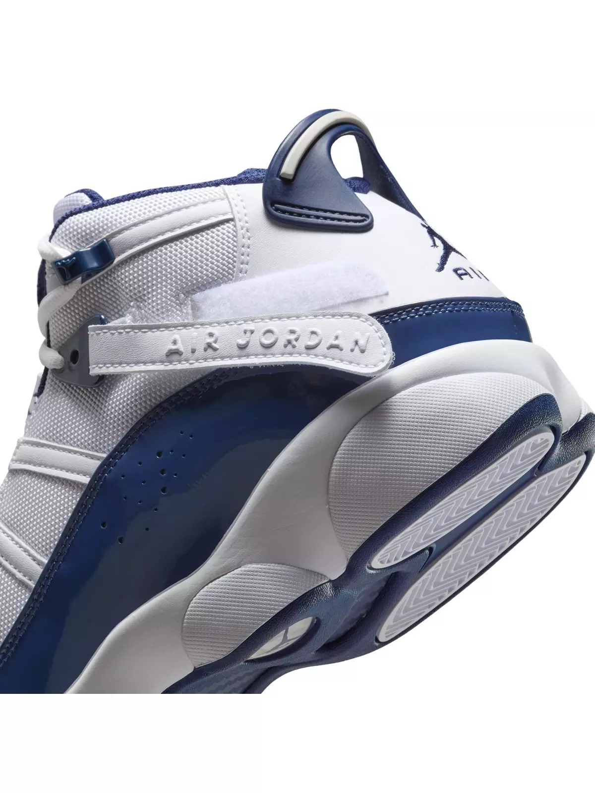 6 Rings "White/Midnight Navy/Neutral Grey" Men's Shoe - 11