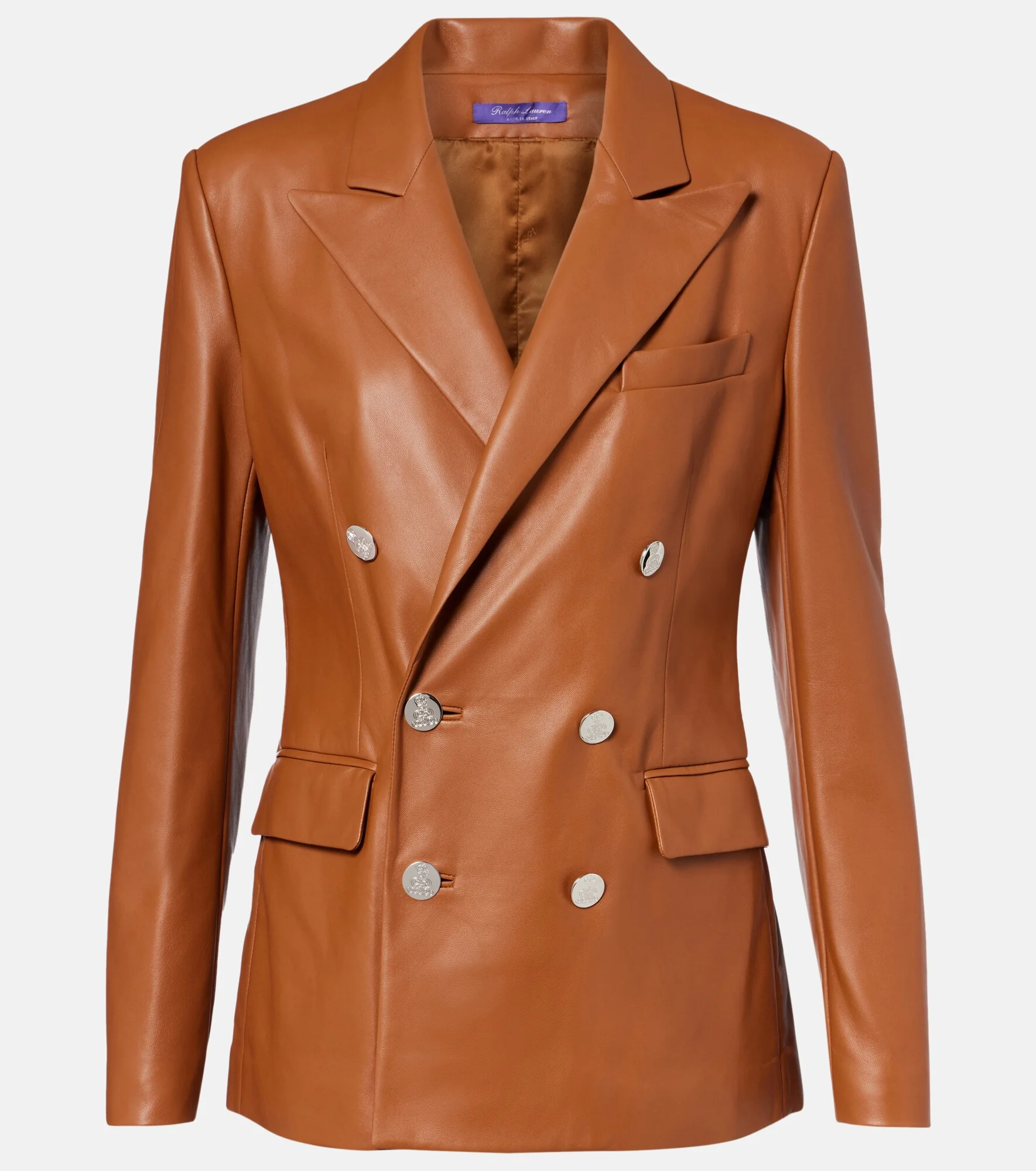 Camden leather blazer - 1