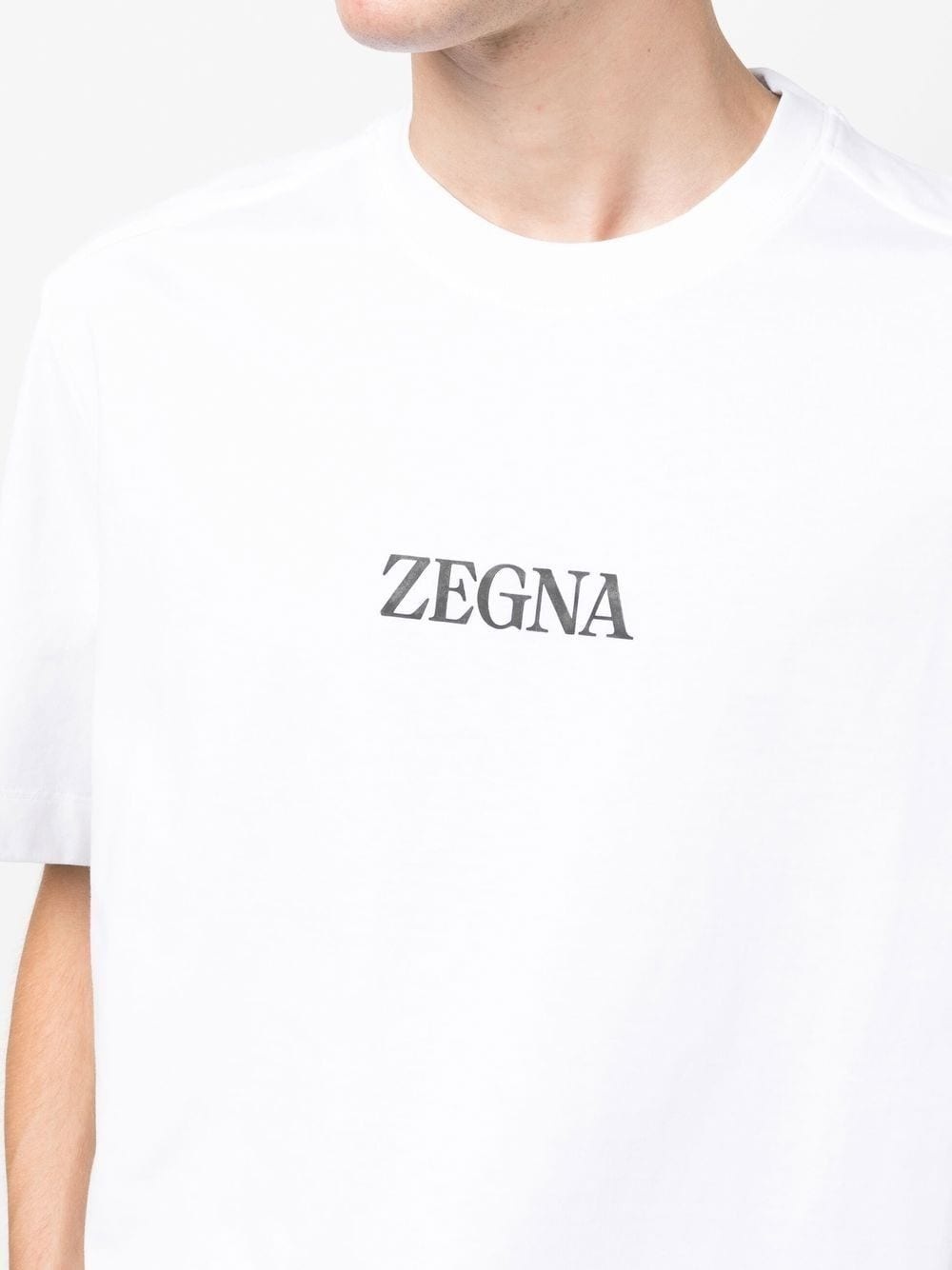 logo-print crew-neck T-shirt - 5