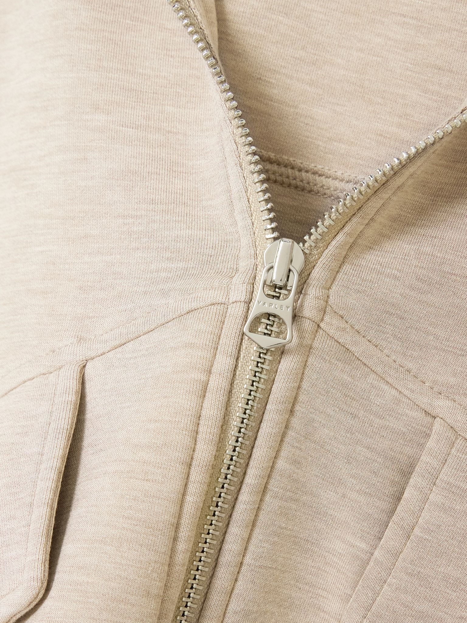 Garcia DoubleSoft® zip-up sweatshirt Taupe - 4