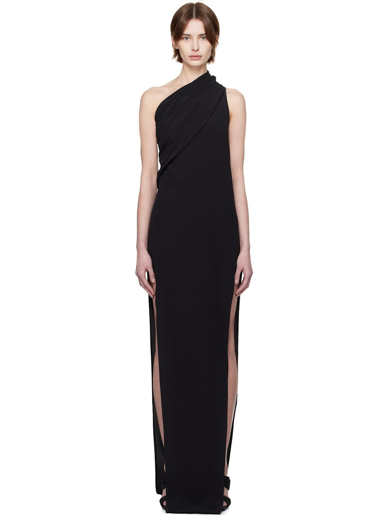 Black Hollywood Athena Arrowhead Maxi Dress 1