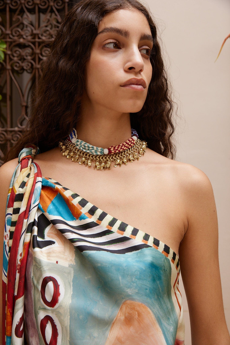 ALÉMAIS Le Jardin Bunch Bead Necklace outlook