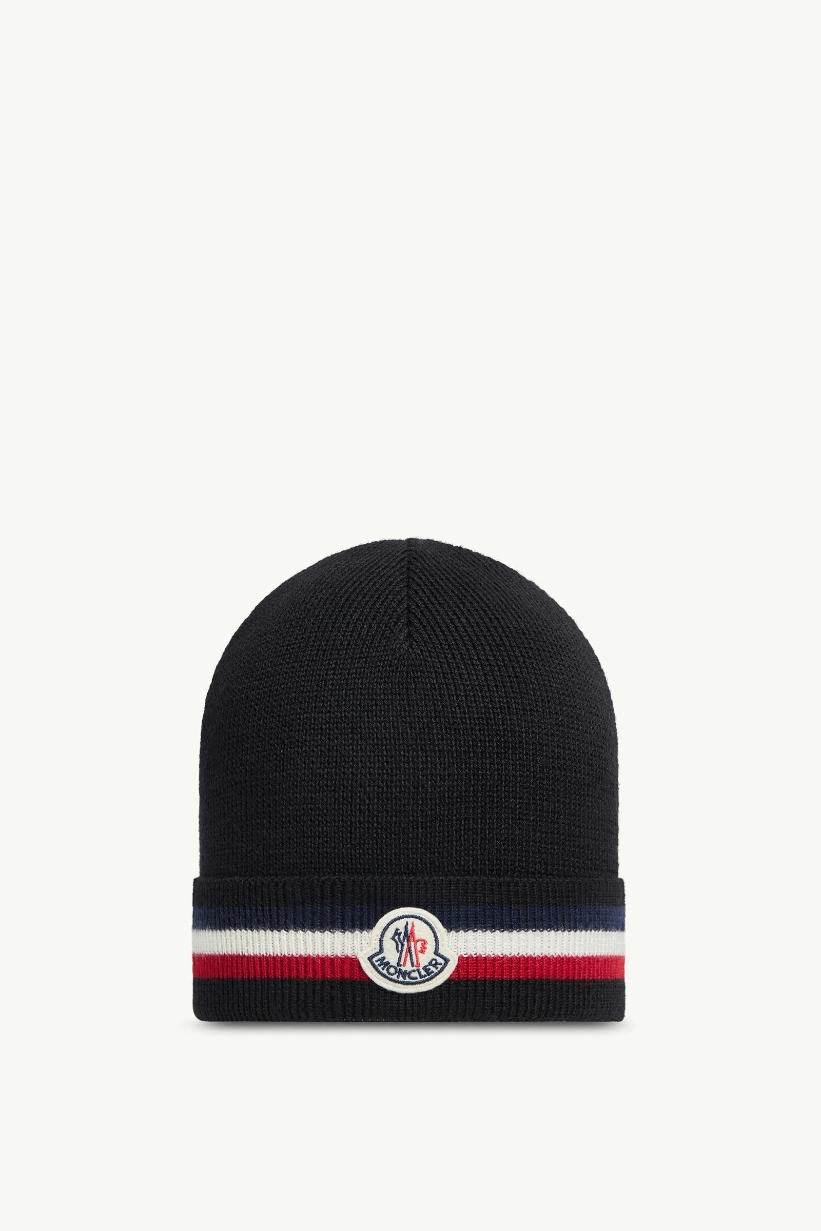 Tricolor Wool Beanie - 1