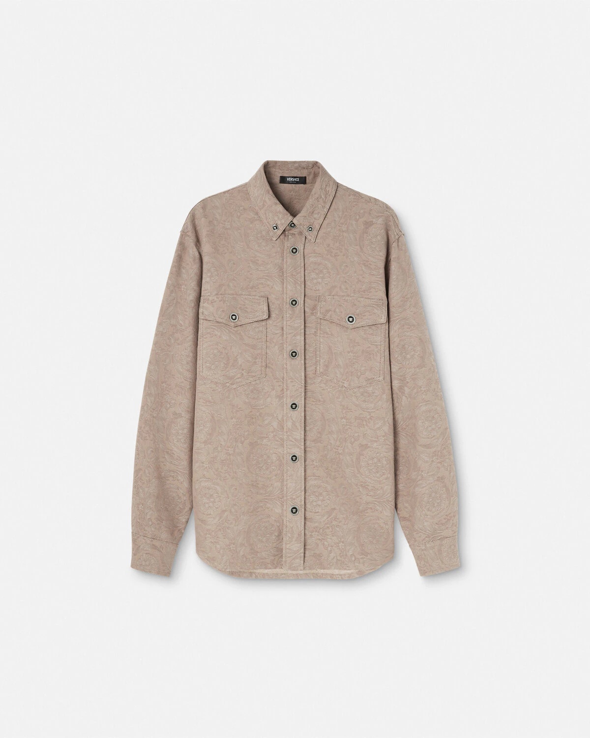 Barocco Denim Overshirt - 1