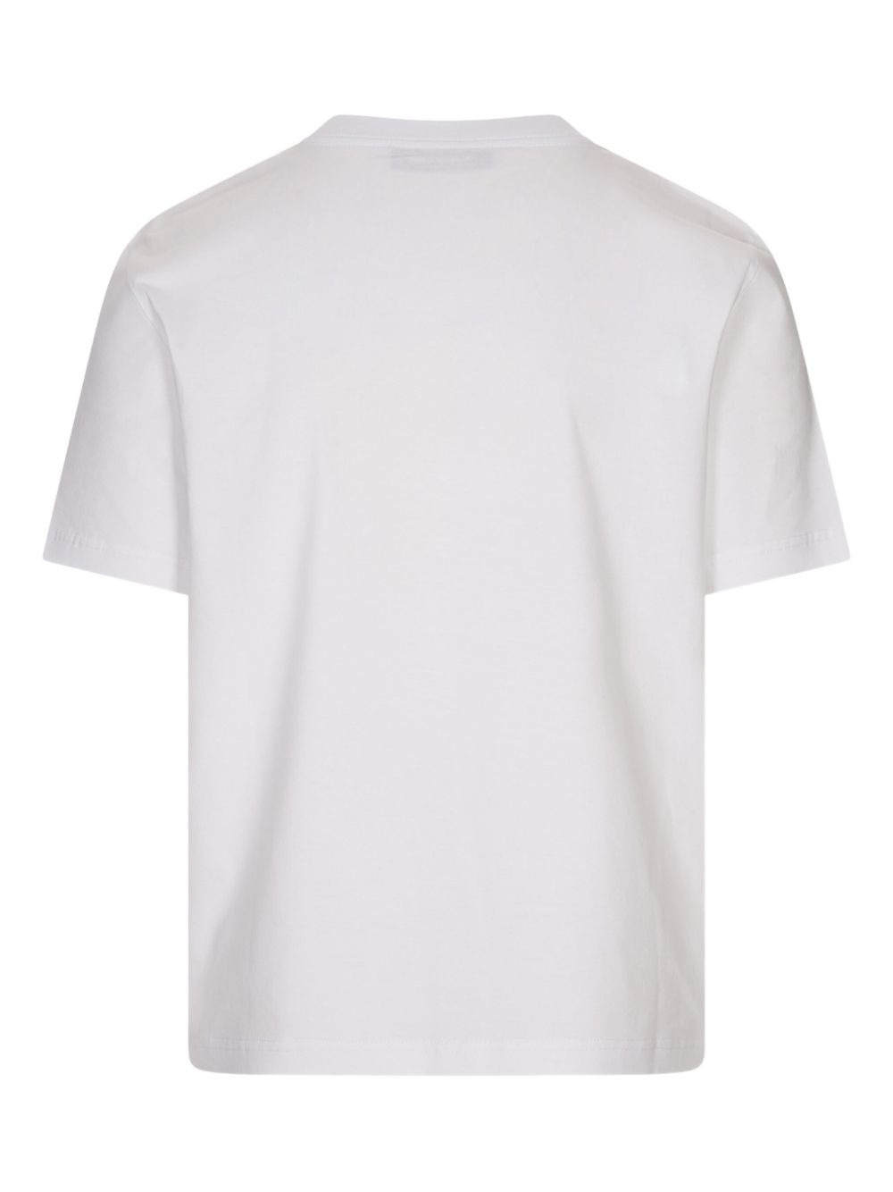 logo-embroidered cotton T-shirt - 2