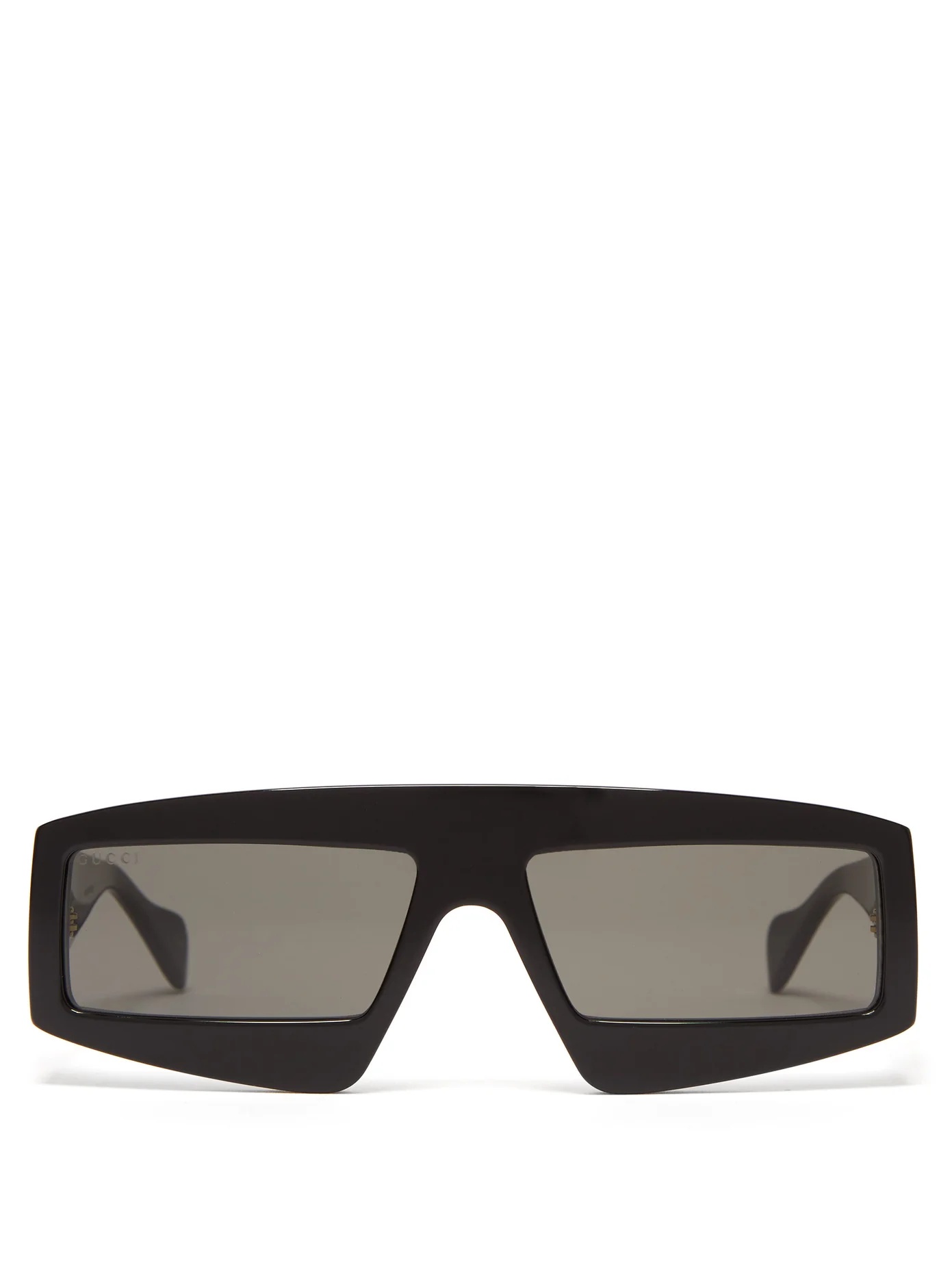 Rectangle acetate sunglasses - 1