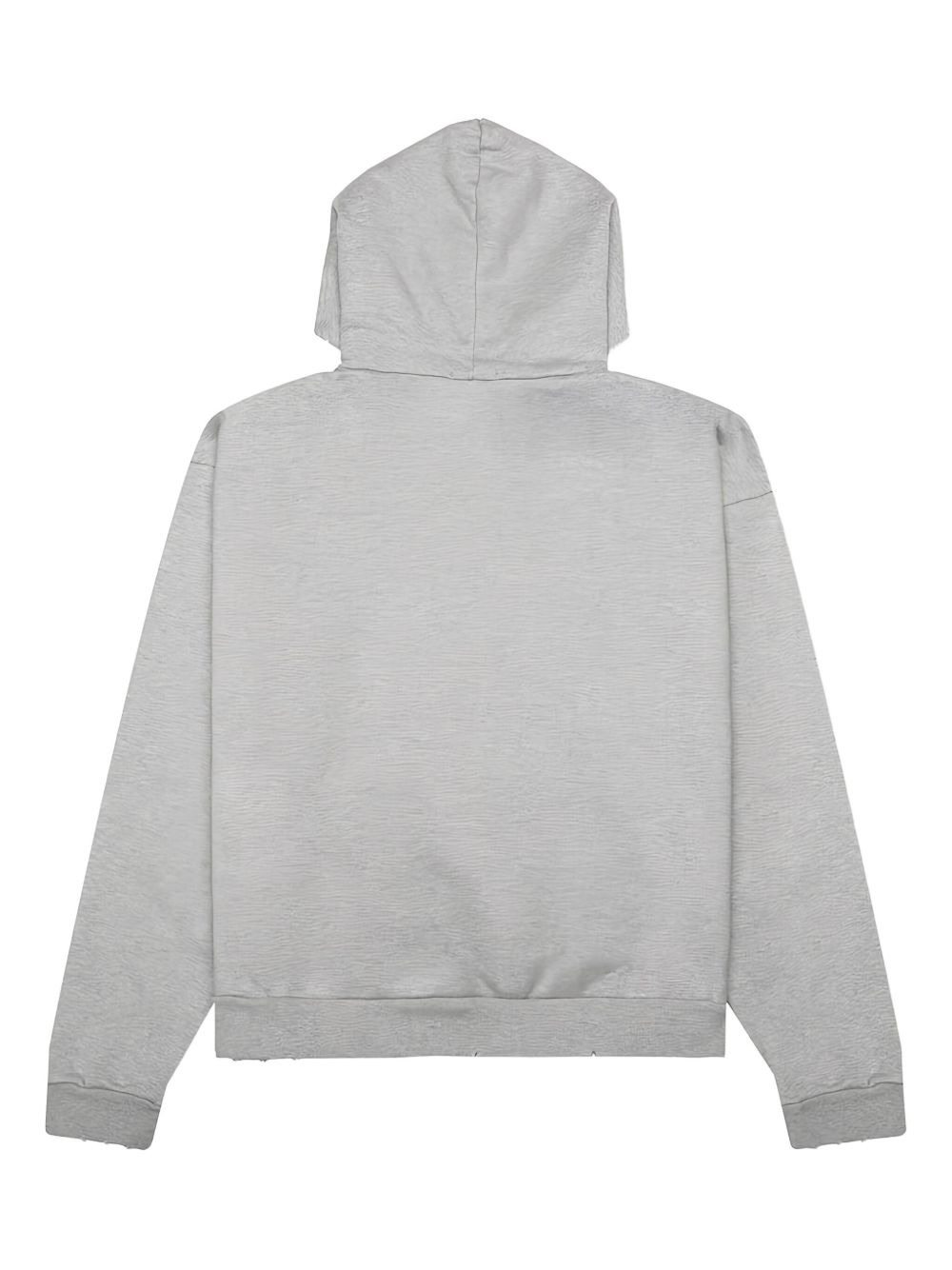 embroidered distressed hoodie - 2
