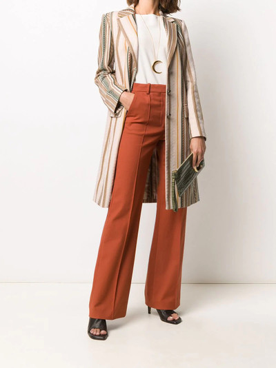 Etro ruffled-sleeves blouse outlook