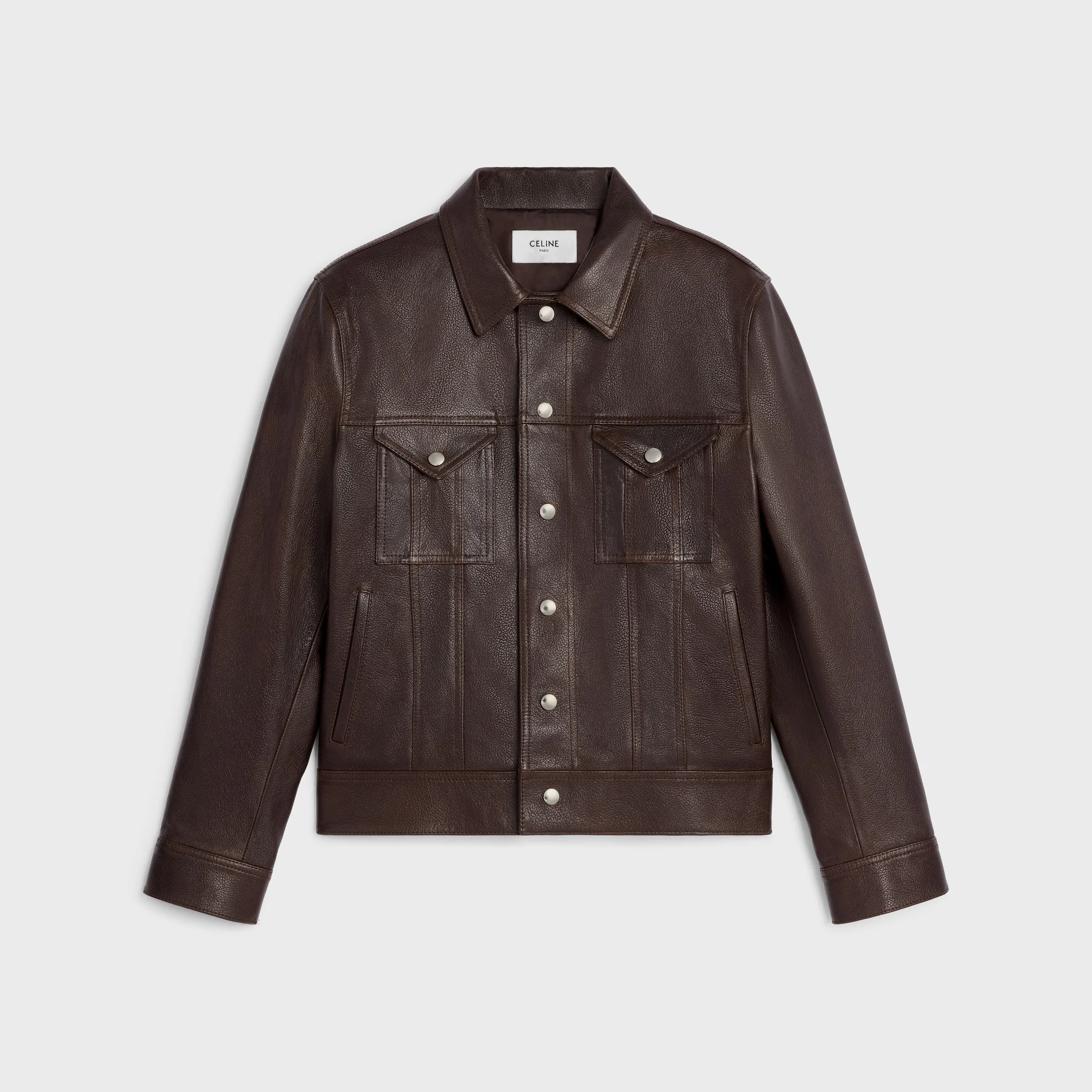trucker jacket IN LAMBSKIN - 1