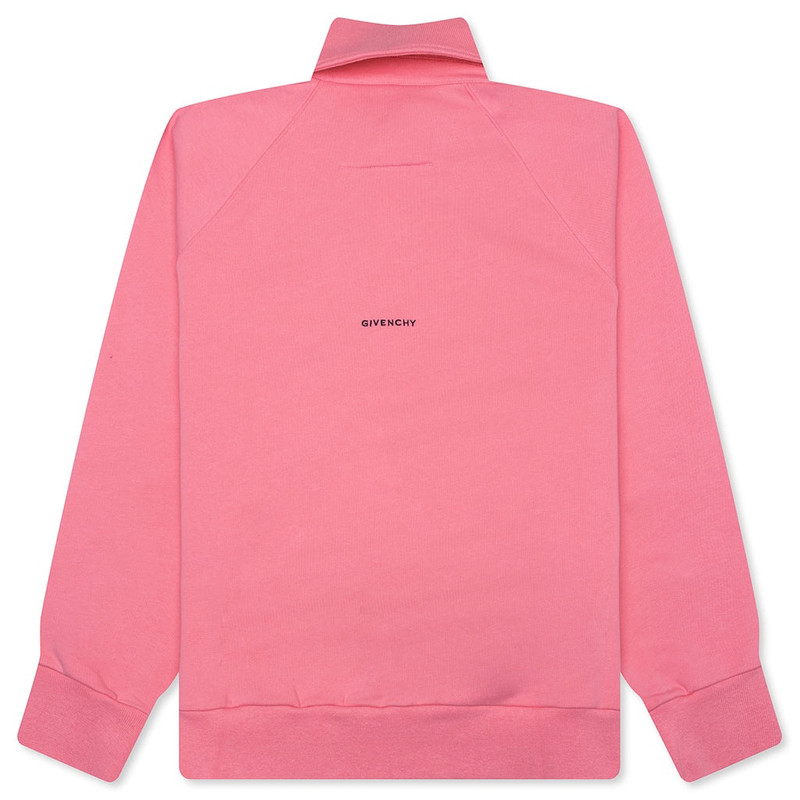 Givenchy LOGO EMBROIDERED LONG-SLEEVE POLO SHIRT - CANDY PINK outlook