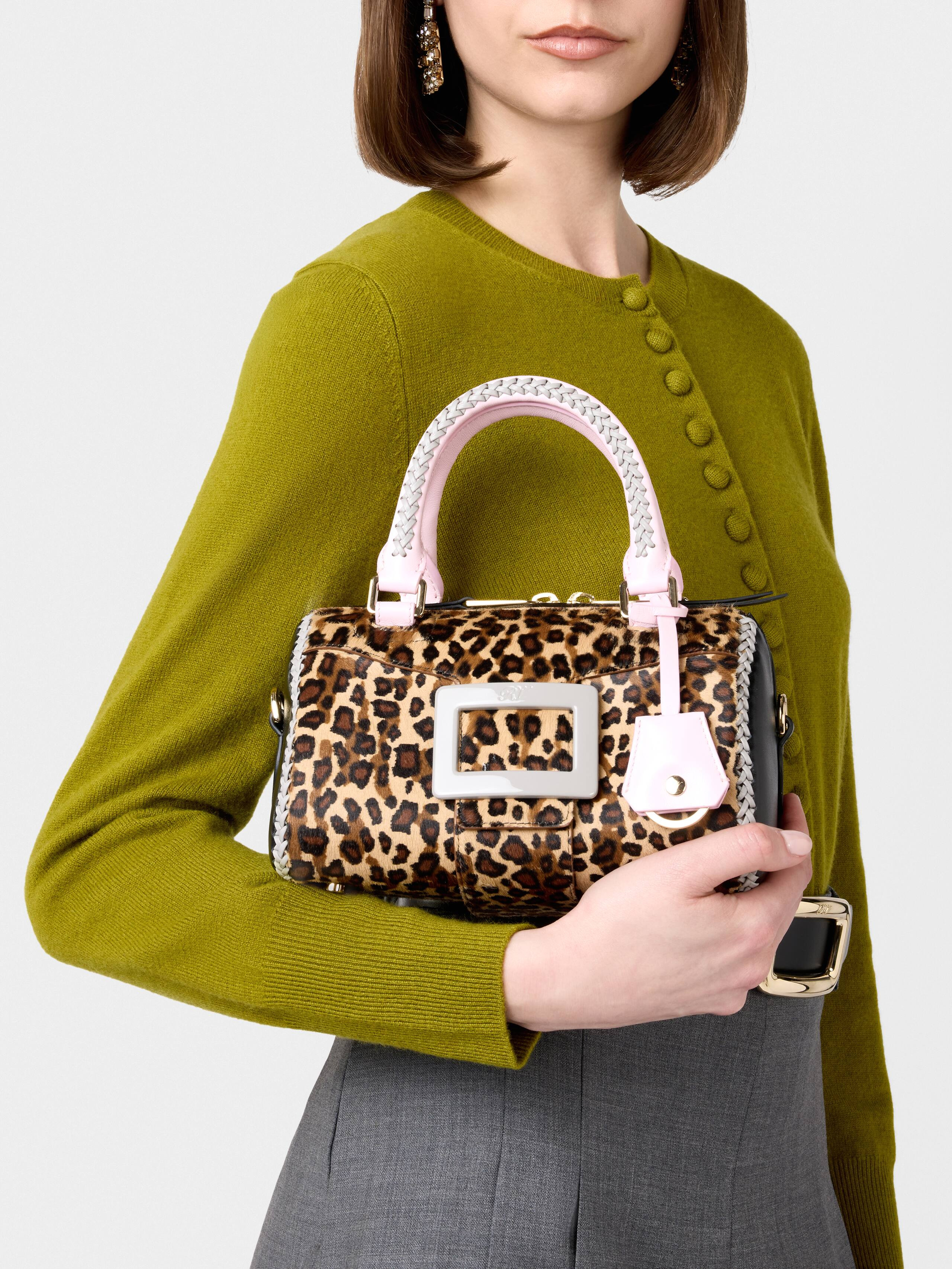 Belle Vivier Bag in pony effect leather - 9