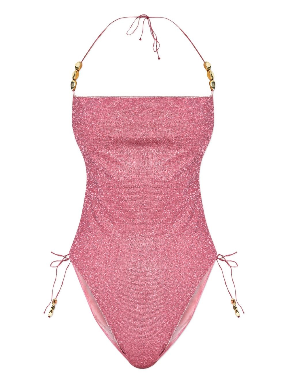 halter-neck swimsuit - 1
