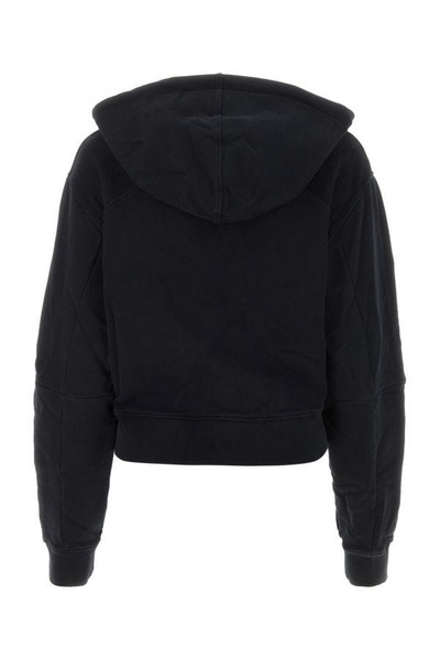 HELIOT EMIL™ Black cotton sweatshirt outlook