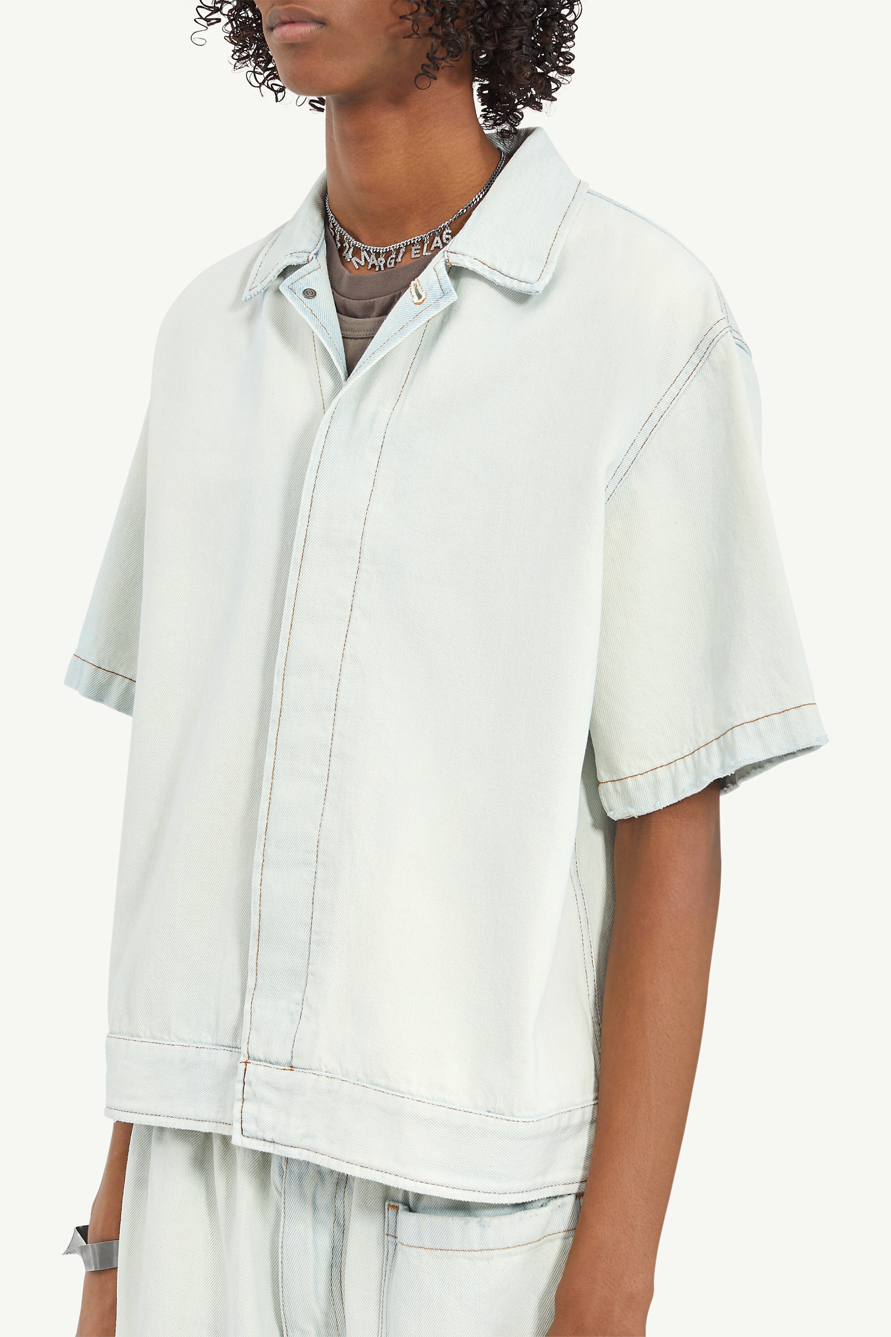 Lightweight Denim Shirt - 5
