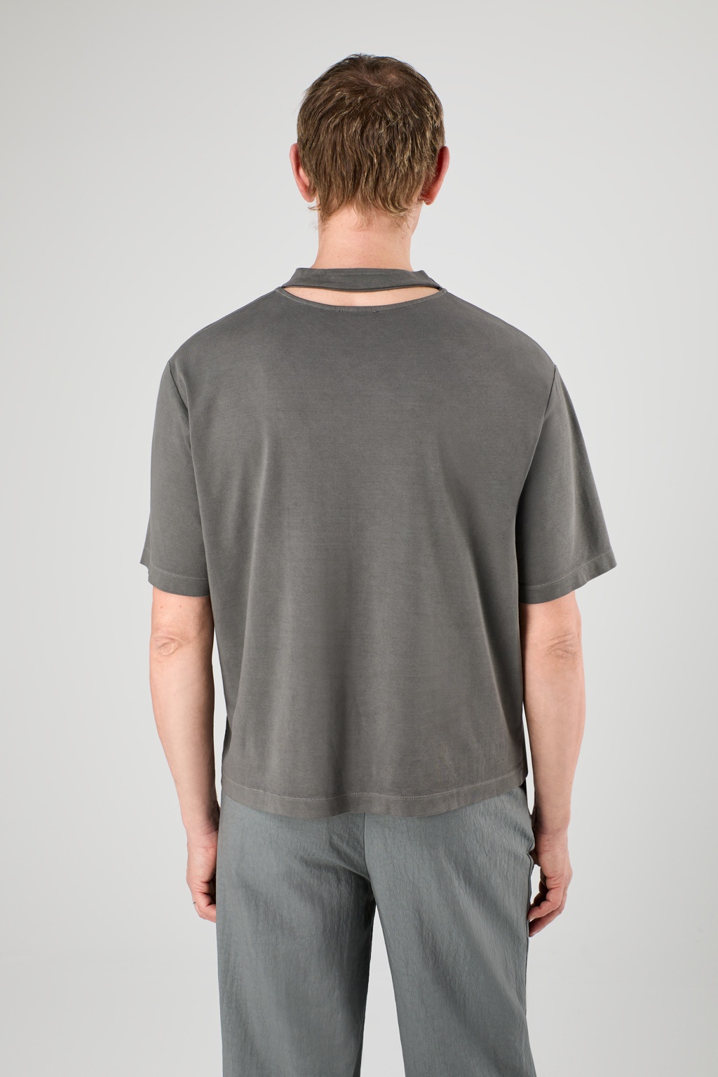 Faded Black Mineral Dye Boxy T-Shirt - 3