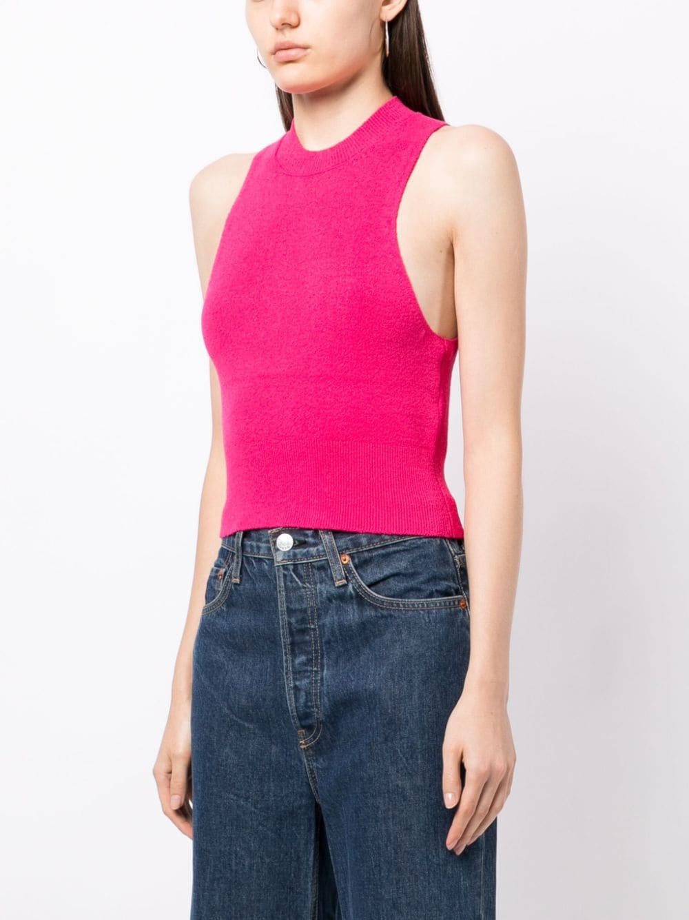 Tatyana sleeveless cropped top - 3