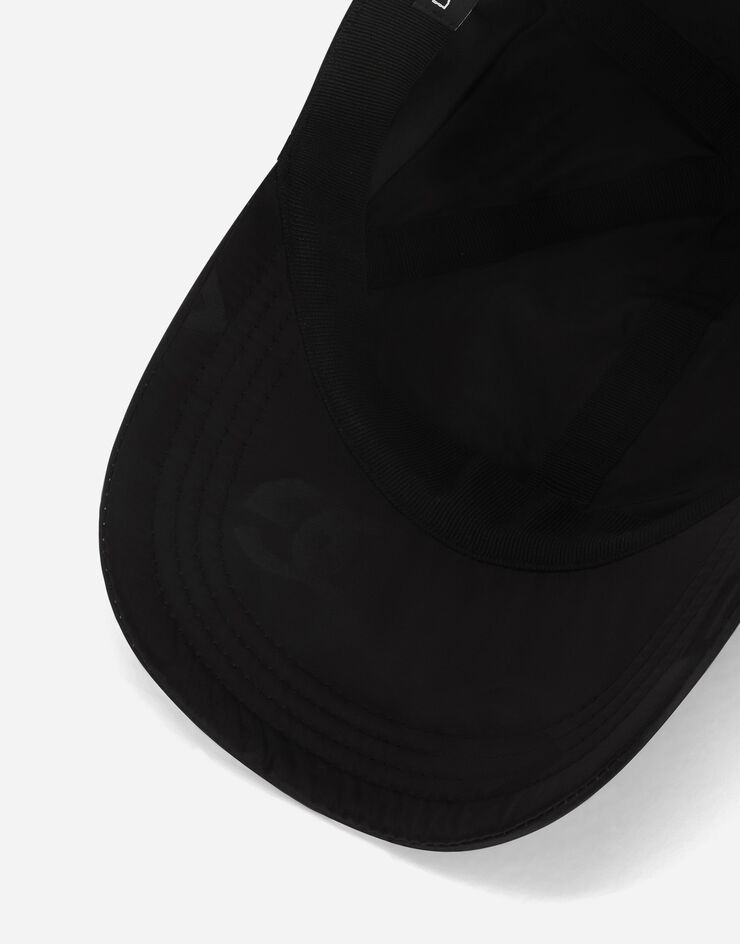 Satin baseball cap with DG Monogram print - 3