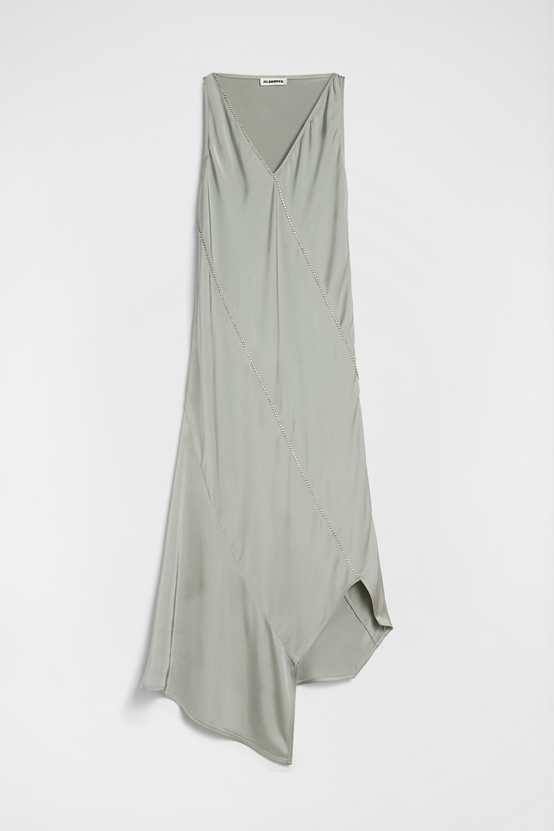V-Neck Dress with Crystals 1