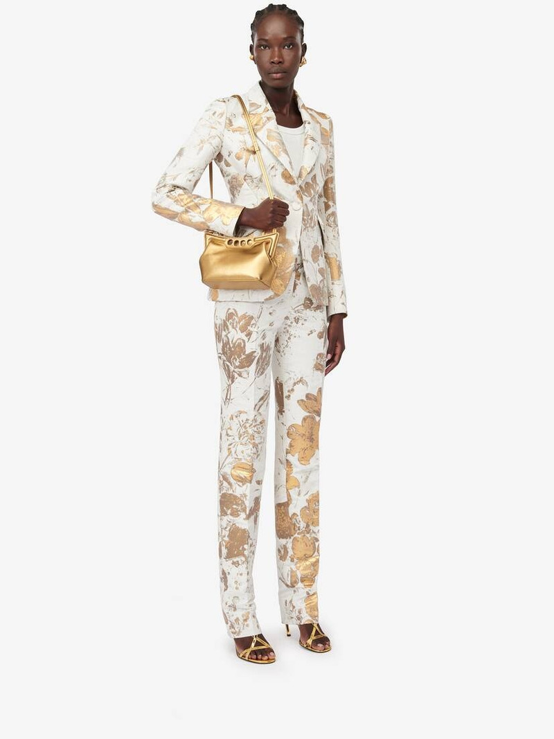 Women's The Mini Peak Bag in Gold 2