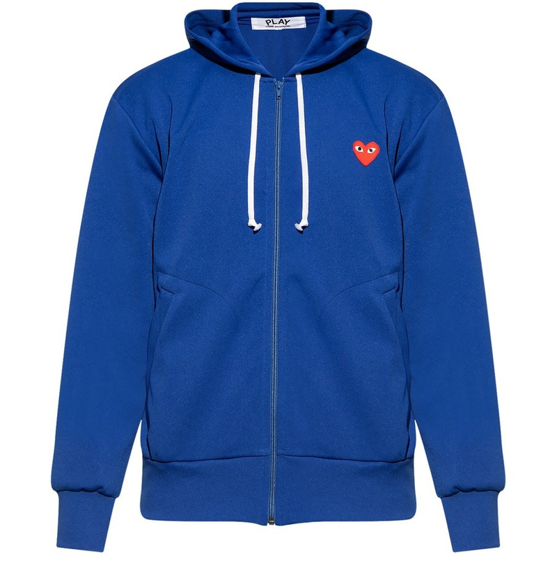 Hoodie with logo patch - 1